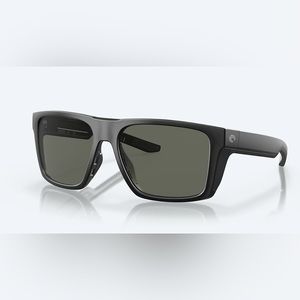 Costa Sunglasses - Lido - Matte black with gray lenses